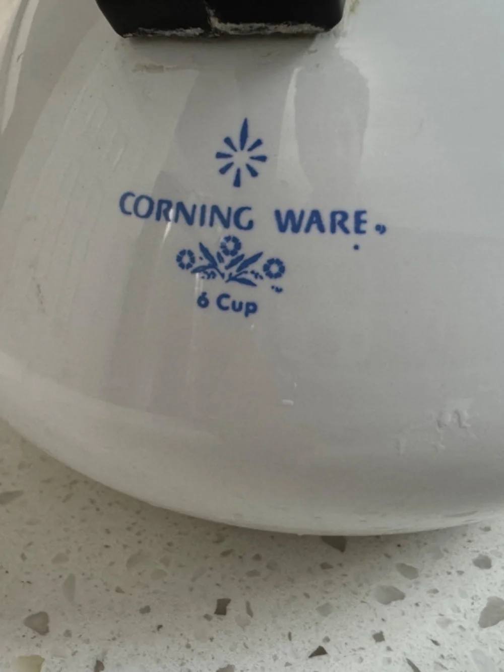 Vintage Blue Cornflower CorningWare Teapot